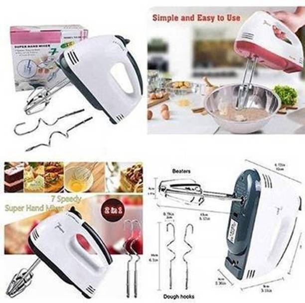 NASITENTERPRISE 240 W White Hand Blender