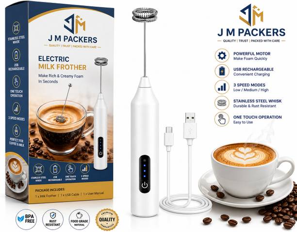 J M PACKERS 3000 W Black Electric Whisk