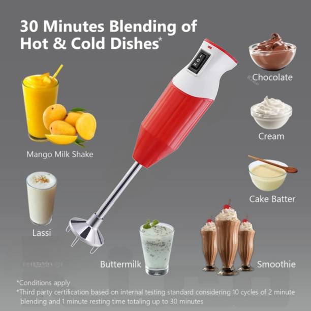 KITKING 350 W Red Hand Blender