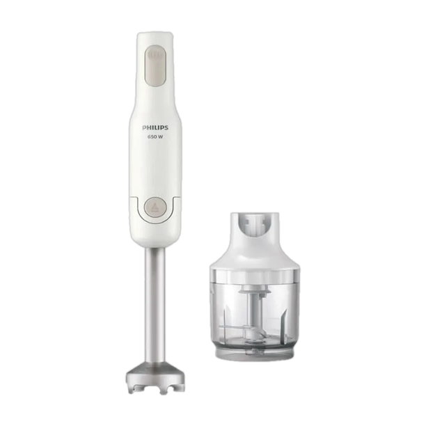 PHILIPS 650 W White Hand Blender, Chopper