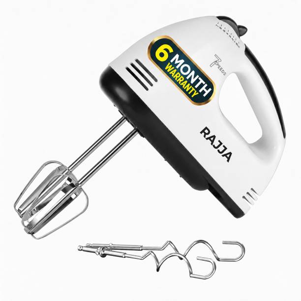 RAJJA 260 W White Electric Whisk, Hand Blender