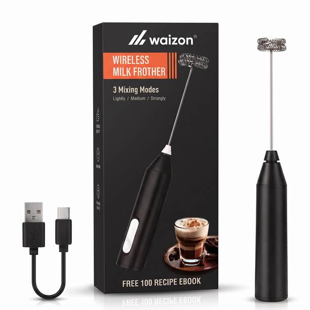 waizon 50 W Black Electric Whisk, Hand Blender