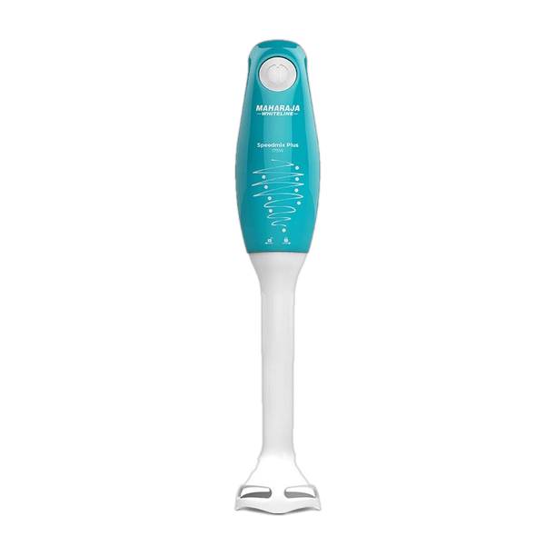 MAHARAJA WHITELINE 175 W Turquoise Blue & White Hand Blender