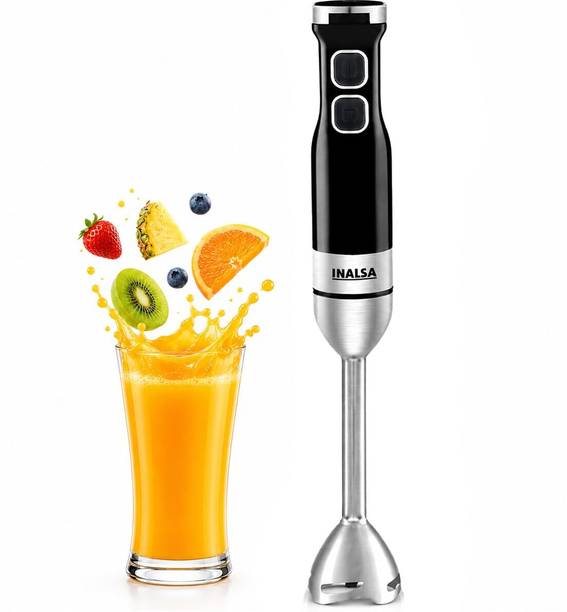 Inalsa 1350 W Black/Silver Hand Blender
