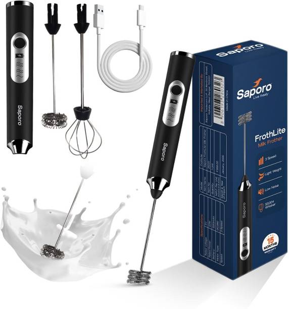 SAPORO 50 W Black Electric Whisk