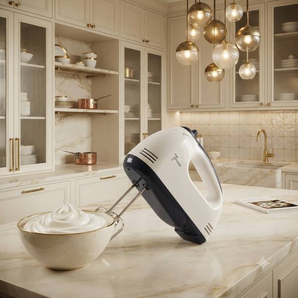 kashtbhanjann 220 W Electric Hand Mixer 7 Speed for Eggs, Cake, Cream & Lassi | Electric Whisk, Hand Blender