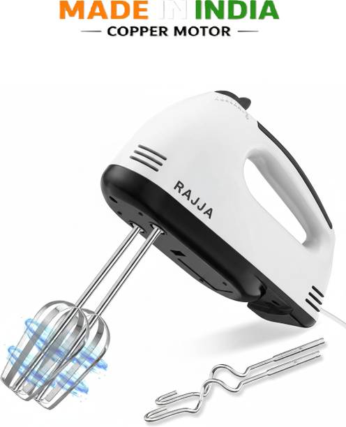 RAJJA 260 W White Electric Whisk, Hand Blender