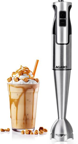 AGARO 600 W Silver Hand Blender, Chopper