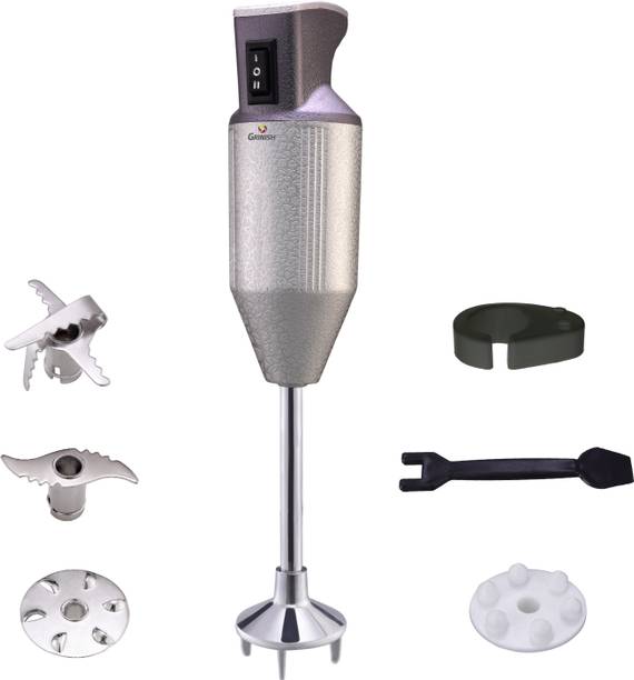 GRINISH 350 W Silver Hand Blender