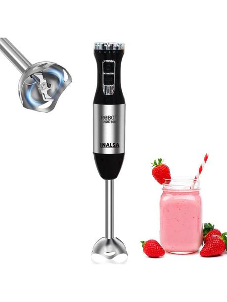 Inalsa 500 W Black/Silver Hand Blender