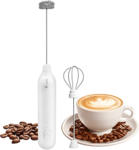 CROMPASS 50 W White, Black Electric Whisk, Hand Blender