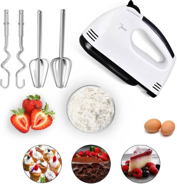 KickStart 260 W White, Electric Whisk (Stainless Steel Electric Egg Mixer jmall Beater Hand Blender
