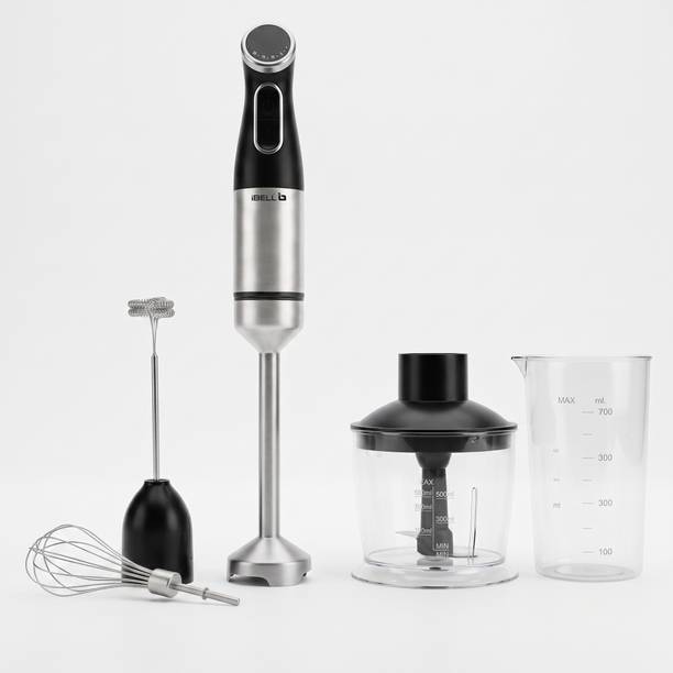 iBELL 1200 W Black, Steel Hand Blender