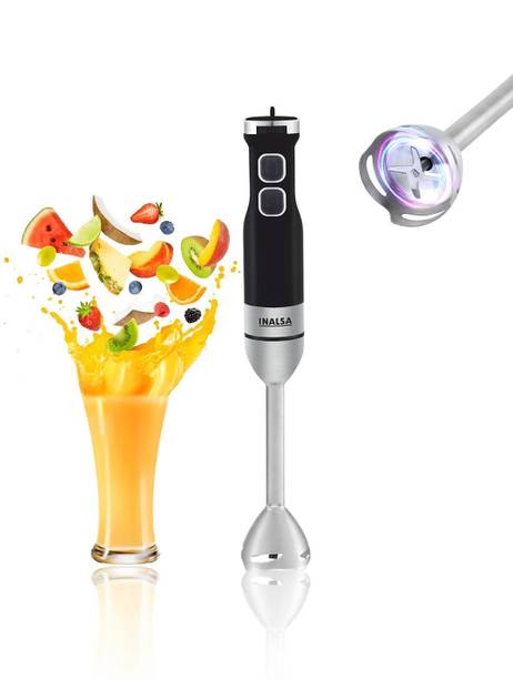 Inalsa 1350 W Black/Silver Hand Blender