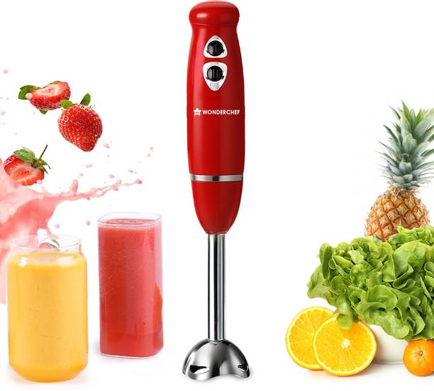 WONDERCHEF 350 W Red Hand Blender