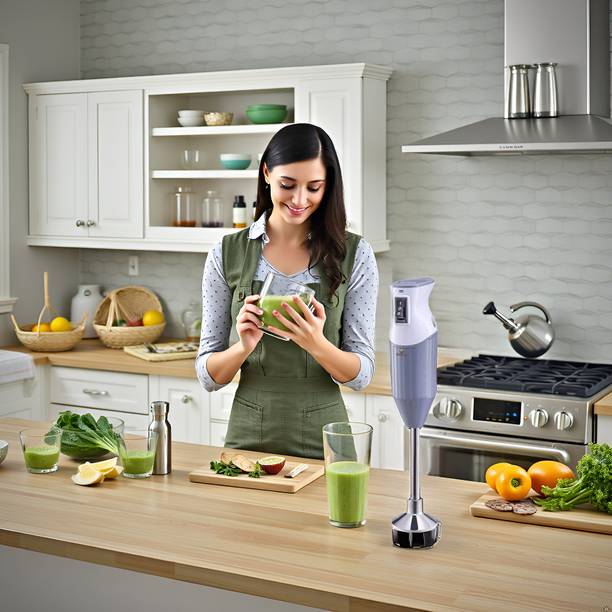 GRINISH 250 W Grey Hand Blender