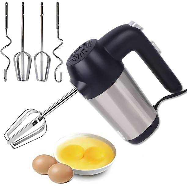 ATARC 350 W Silver, Black Electric Whisk, Hand Blender
