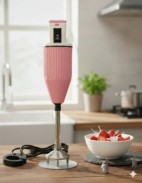 kichanrani 350 W Pink Hand Blender, Electric Whisk