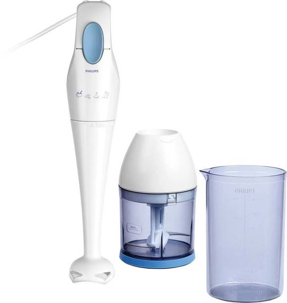 PHILIPS 250 W White, Blue Chopper, Hand Blender