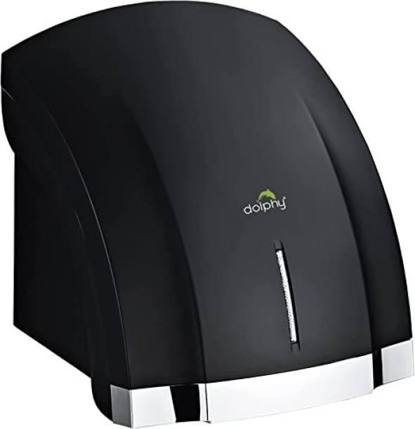 DOLPHY Black Two Waves Automatic Hand Dryer Machine