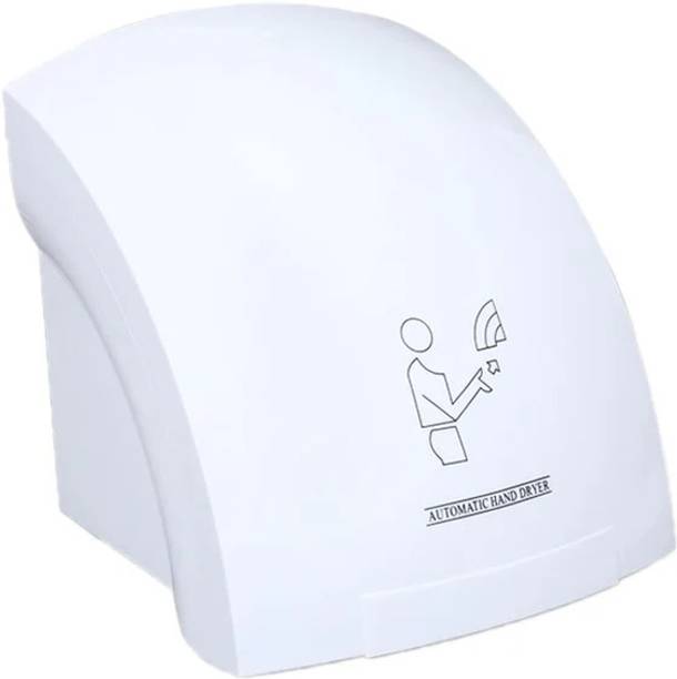 Singhal White Automatic Hand-Dryer Machine for Bathroom/Office/Hotel/Commercial Use Hand Dryer Machine