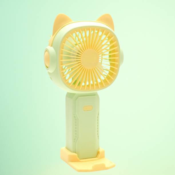 BITWEAVE USB Powered Fan - Type-C, 3 Speed Modes, 6 Hours Runtime FAN-020-Compact Mini Fan - USB Charging, 3 Modes, Perfect for Office USB Air Cooler