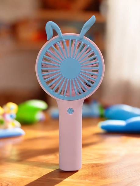 Melbon S17C Mini Portable Hand Fan USB Rechargeable - Powerful with Mobile Stand S17C HandFan USB Fan