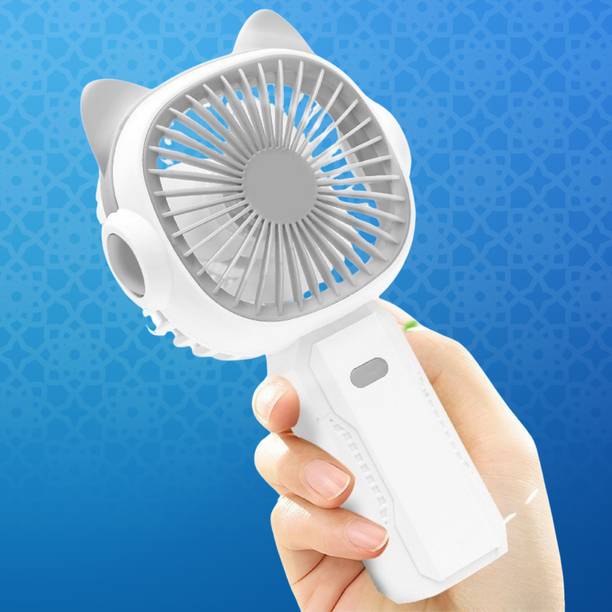 BITWEAVE Foldable Fan - Type-C Charging, 3 Speeds, Lightweight Design FAN-099-Rechargeable Mini Table Fan - USB Powered, Lightweight Design USB Air Cooler