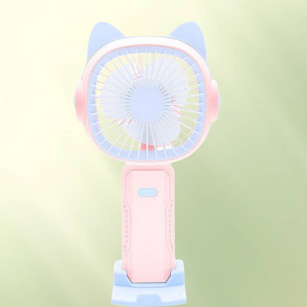 BITWEAVE Mini Cooling Fan - Type-C Charging, 1Hr Charge, 6Hr Backup FAN-011-Electric Mini Fan with Type-C Port - 3 Speeds, Long Lasting USB Air Cooler