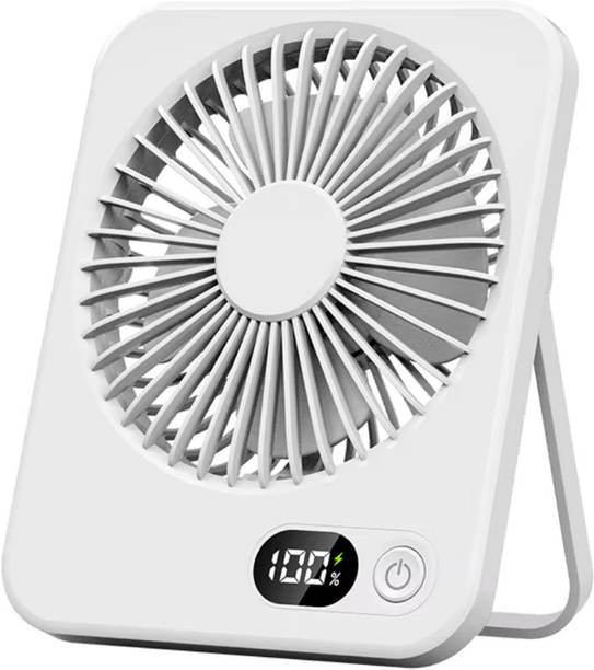 Starq Foldable Graphic Print White Hand Fan
