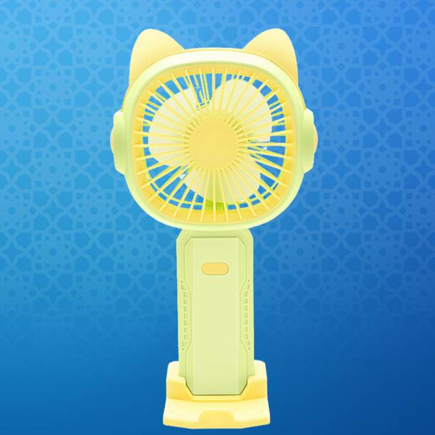 BITWEAVE USB C Hand Fan - 3 Modes, Type-C Charging, 6Hr Backup FAN-097-Electric Mini Fan with Type-C Port - 3 Speeds, Long Lasting USB Air Cooler