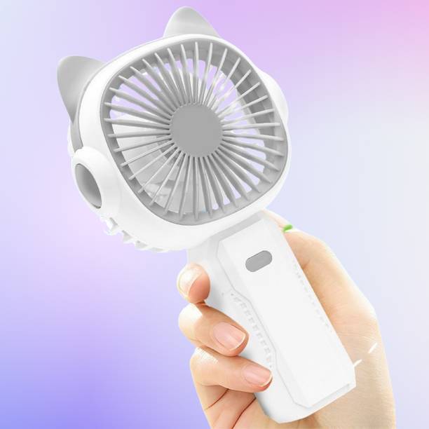 BITWEAVE Mini Fan for Kids - Type-C Charging, 3 Modes, Safe Design FAN-033-Rechargeable Mini Table Fan - USB Powered, Lightweight Design USB Air Cooler