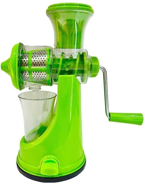 Rukma Plastic Hand Operated Juicer Machine with Stainless Steel Handle Hand Juicer