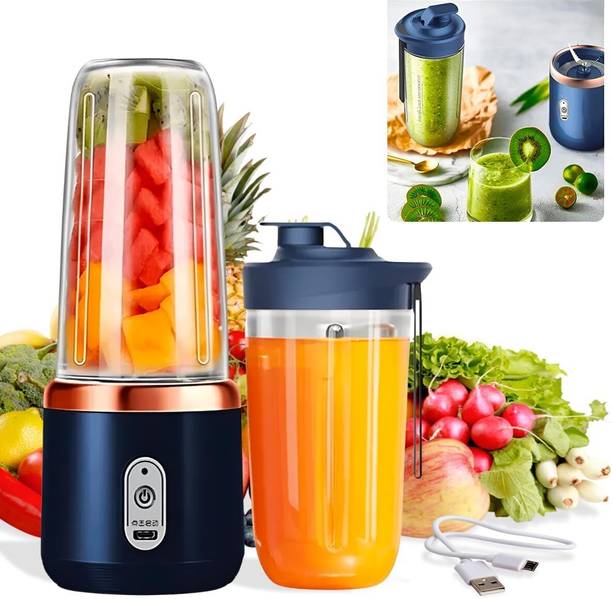 Zinsy Portable Blender,JuicerUSB Rechargeable Mini Personal Juicer,Shakes and,Smoothie 40 W Juicer Mixer Grinder