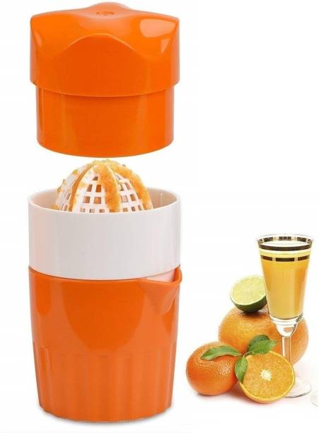 Craftbin Plastic Fruit Juicer, Orange Juicer, Manual Hand Press Juicer for Citrus, Lemon Hand Juicer
