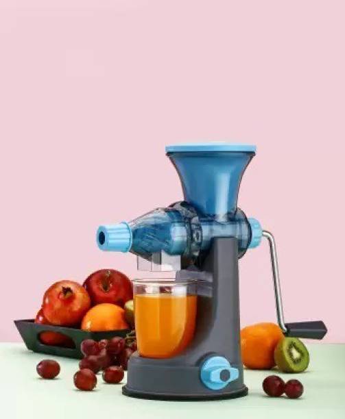 AK10ZONE Plastic for Fruits and Vegetables with Steel Handle Plastic Hand Juicer Hand Juicer