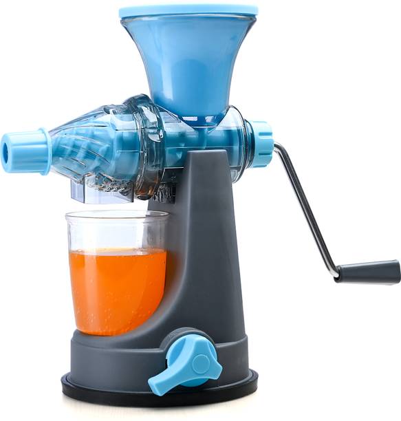 SEQUENCE Plastic Manual Hand Juicer for All Fruits & Vegetables with Steel Handle Hand Juicer