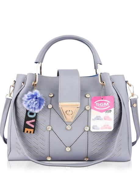 Women Grey Handbag - Mini