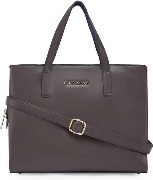 DressBerry X CAPRESE Women Brown Satchel