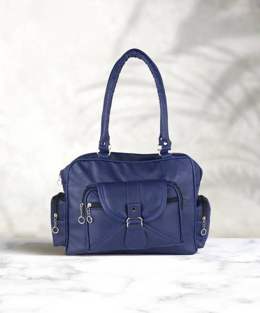 Women Blue Shoulder Bag - Mini