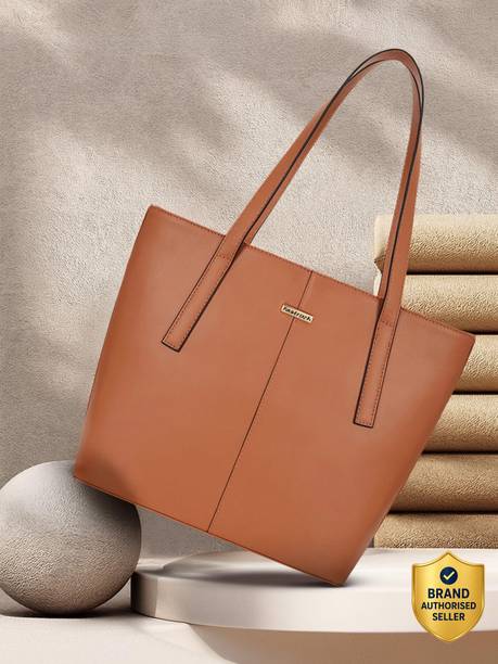 Women Tan Tote - Extra Spacious