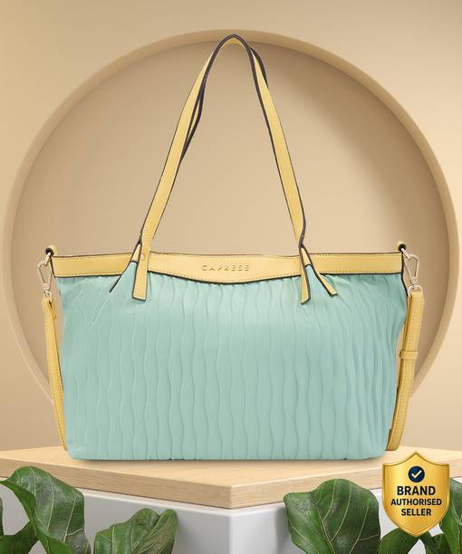 Caprese Women Green Satchel