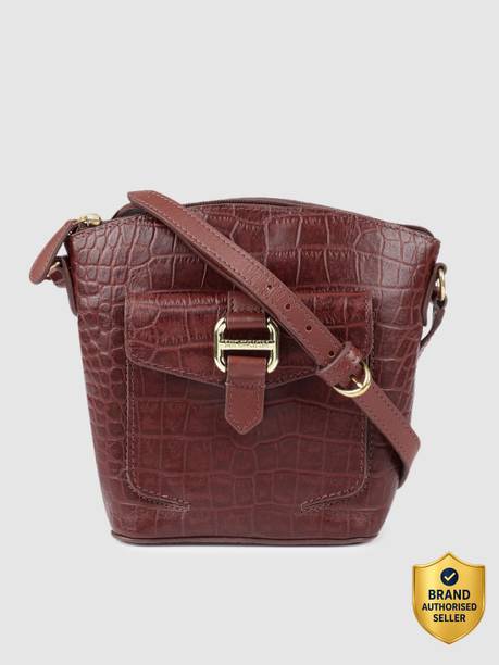 Women Maroon Sling Bag - Regular Size