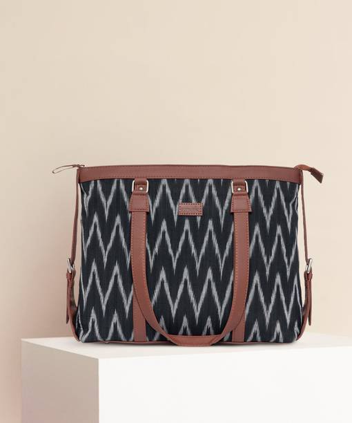 Women Black, Brown Shoulder Bag - Extra Spacious
