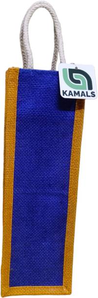 Juteb Men & Women Yellow, Blue Bottle Bag