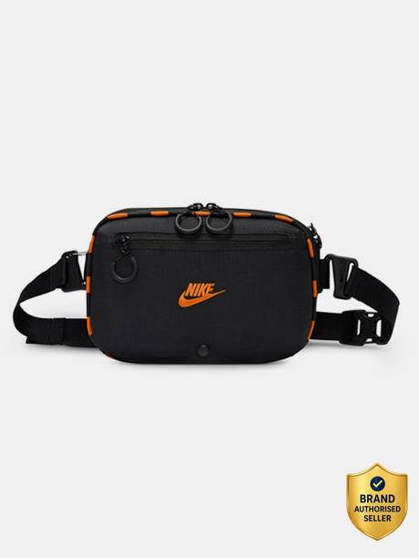 Men & Women Black Messenger Bag