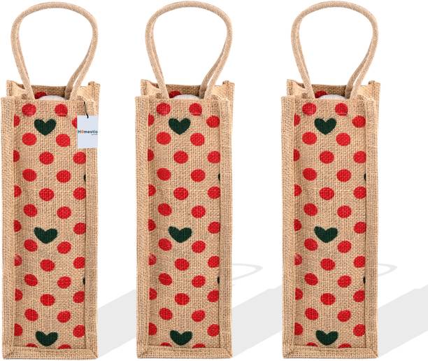 HOMESTIC Men & Women Red Bottle Bag