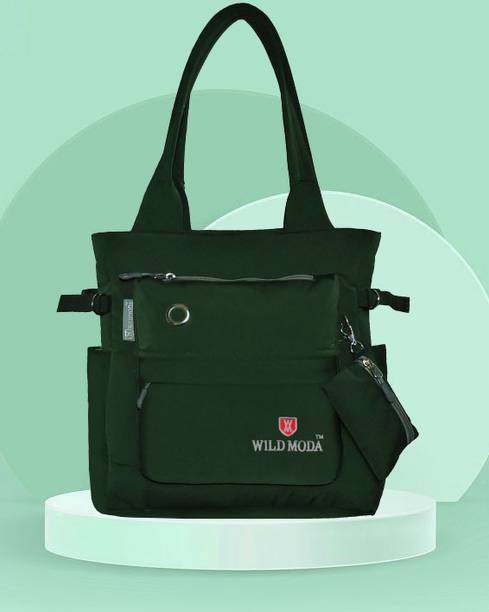 Women Green Tote - Extra Spacious