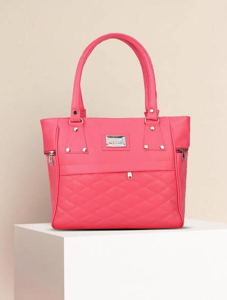 Women Pink Hand-held Bag - Regular Size