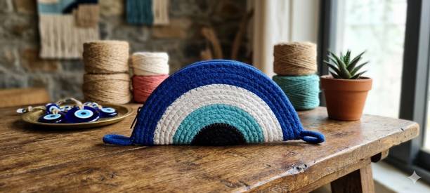 Girls Blue, Beige Handbag